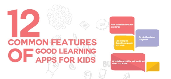 12 Common Features of Good Learning Apps for Kids