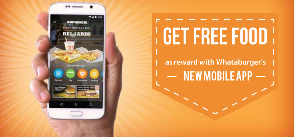 Get Free Food as Reward with Whataburger’s New Mobile App!