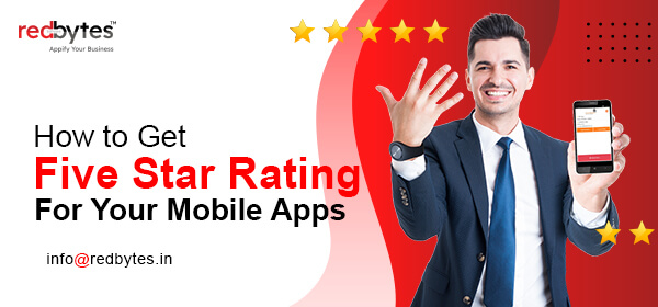 five star rating for mobile app