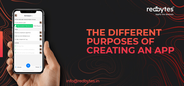 The Different Purposes of Creating an App [Infographic]